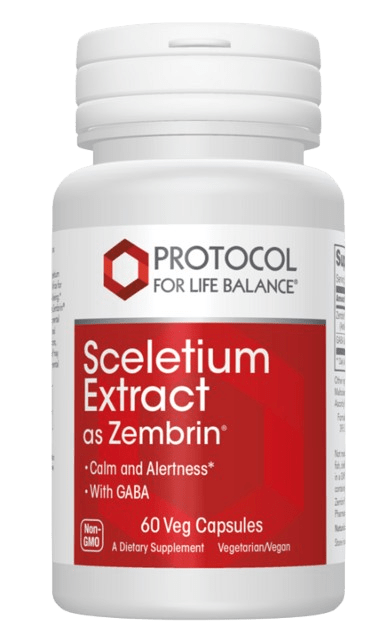 Sceletium Extract as Zembrin® 25 mg Default Category Protocol for Life Balance 60 Capsules 