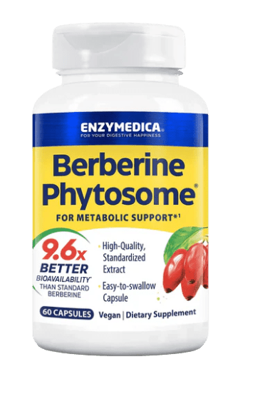 Berberine Phytosome - 60 Capsules Default Category Enzymedica 