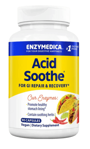 Acid Soothe™ Capsules Default Category Enzymedica 90 Capsules 