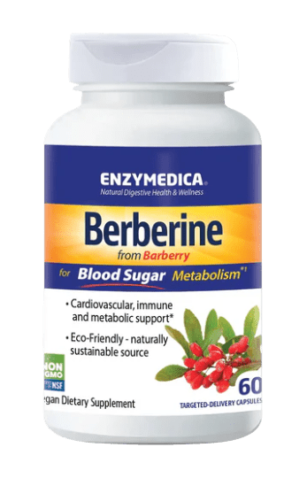 Berberine Default Category Enzymedica 60 Capsules 