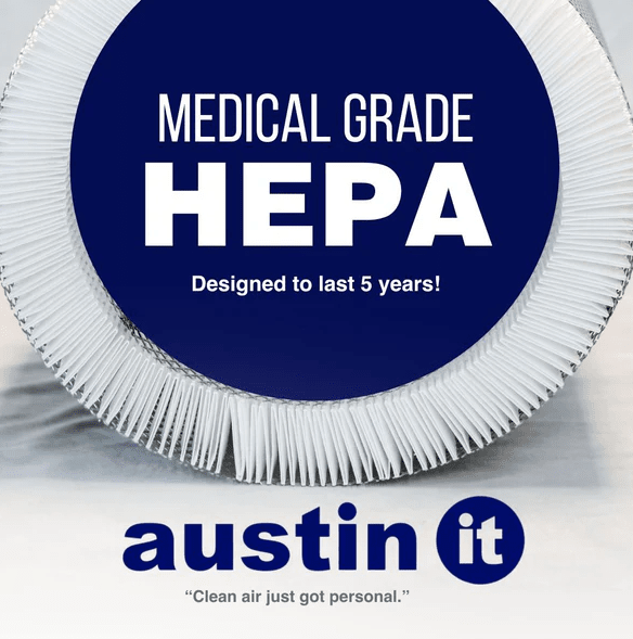 Austin "IT" Replacement Filters Default Category Austin Air Systems (HEPA Only) - White 