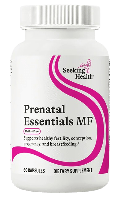 Prenatal Essentials MF Default Category Seeking Health 60 Capsules 