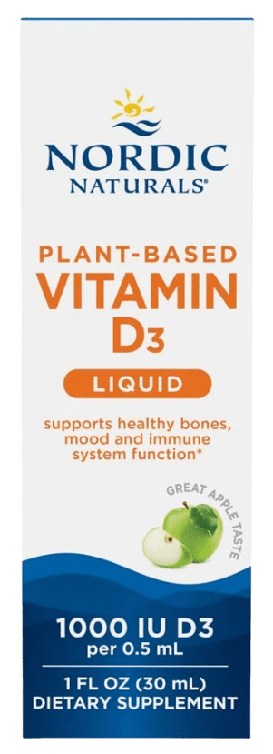 Plant-Based Vitamin D3 Liquid Default Category Nordic Naturals 1 oz 