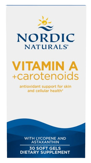 Vitamin A +Carotenoids Default Category Nordic Naturals 30 Softgels 
