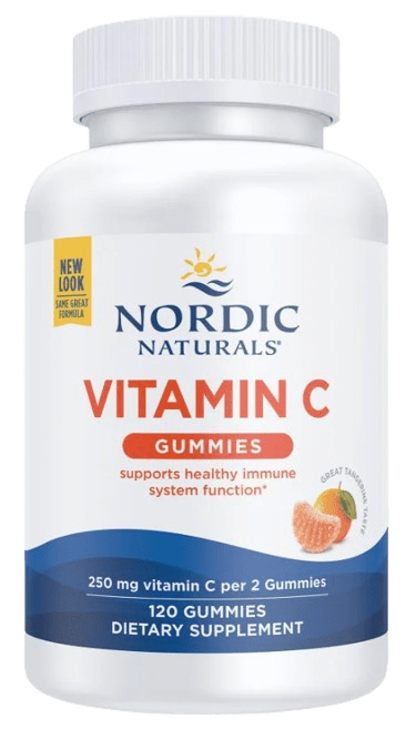 Vitamin C Gummies 250 mg Default Category Nordic Naturals 120 Gummies 