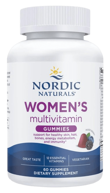 Women's Multivitamin Gummies Default Category Nordic Naturals 60 Gummies 