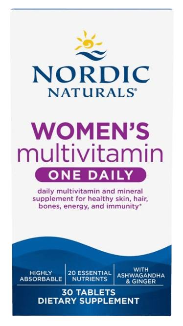 Women’s Multivitamin One Daily Default Category Nordic Naturals 30 Tablets 