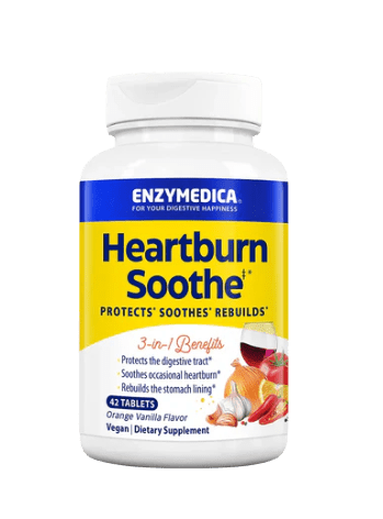 Heartburn Soothe‡ Default Category Enzymedica 42 Capsules 
