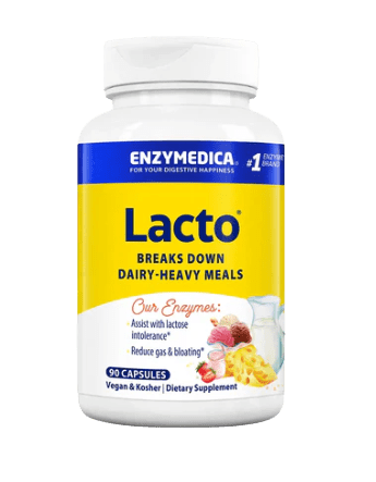 Lacto® Default Category Enzymedica 90 Capsules 