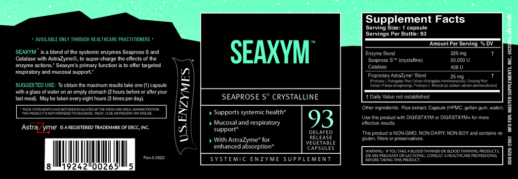 SEAXYM™ - 93 Capsules | Healthy Habits Living