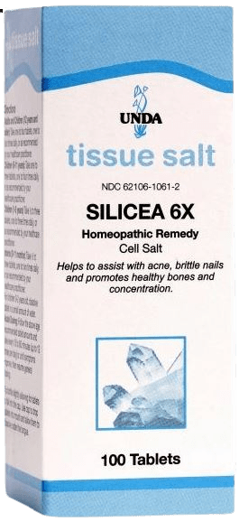 Silicea 6X Salt - 100 Tablets Vitamins & Supplements Unda 