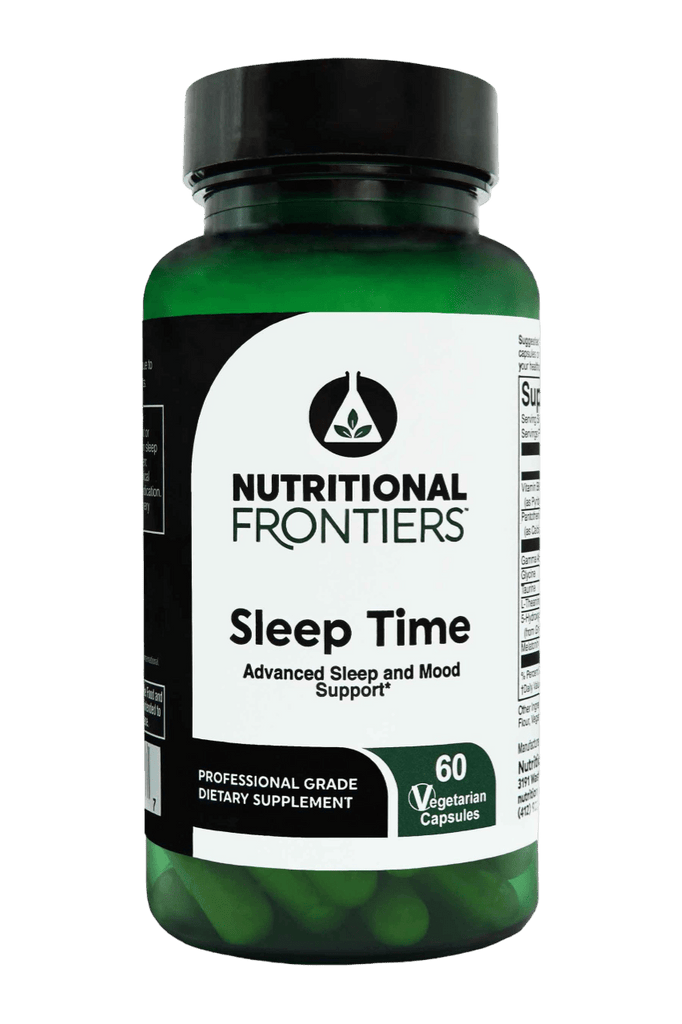 Sleep Time Default Category Nutritional Frontiers 60 Capsules 