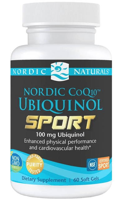 Nordic CoQ10 Ubiquinol Sport - 60 Softgels Default Category Nordic Naturals 