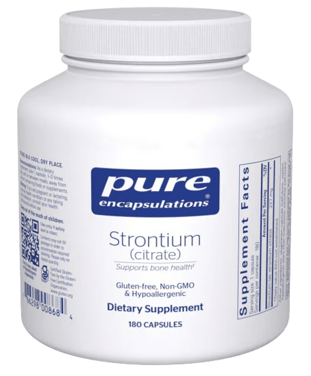Strontium (citrate) Default Category Pure Encapsulations 180 Capsules 