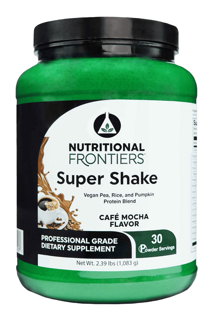 Super Shake - 30 Servings Default Category Nutritional Frontiers Cafe Mocha 