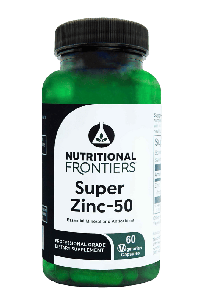Super Zinc-50 Default Category Nutritional Frontiers 60 Capsules 