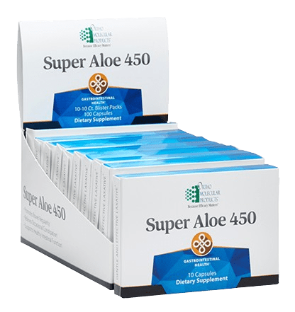 Super Aloe 450 Default Category Ortho Molecular Blister Packs - 100 capsules 