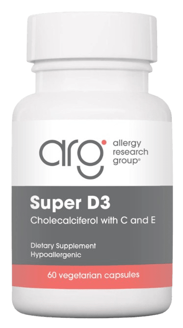 Super D3 Default Category Allergy Research Group 60 Capsules 