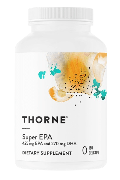 Super EPA Default Category Thorne 180 Gel Caps 