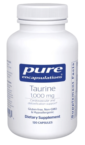 Taurine 1000 mg - 120 Capsules Default Category Pure Encapsulations 