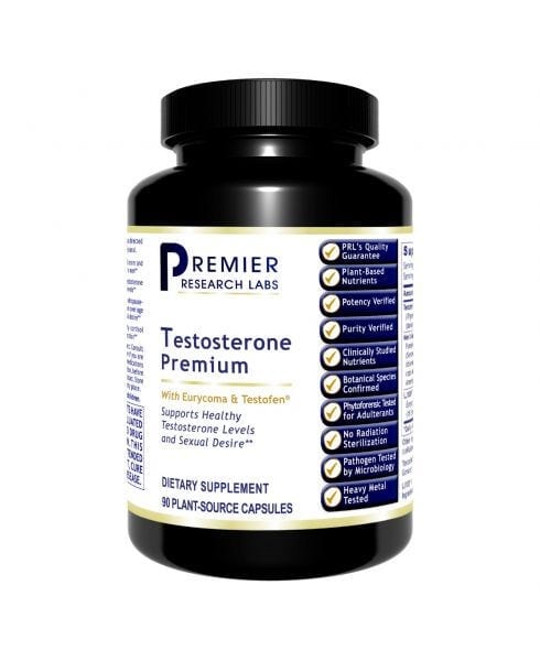 Testosterone Premium - 90 Capsules Default Category Premier Research Labs 