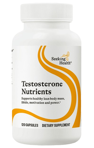Testosterone Nutrients Default Category Seeking Health 120 Capsules 