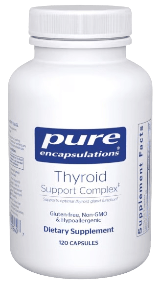 Thyroid Support Complex Default Category Pure Encapsulations 120 Capsules 