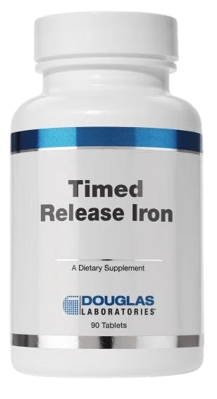 Timed Release Iron - 90 Tablets Default Category Douglas Labs 