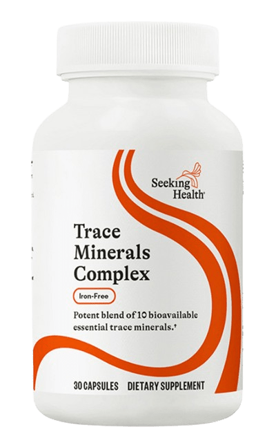 Trace Minerals Complex Default Category Seeking Health 30 Capsules 
