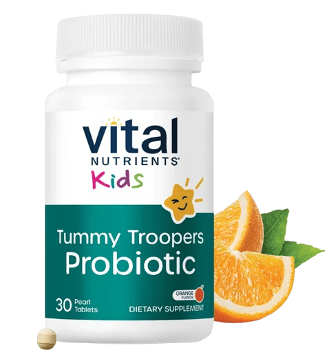 Tummy Troopers Probiotic Default Category Vital Nutrients 30 Tablets 