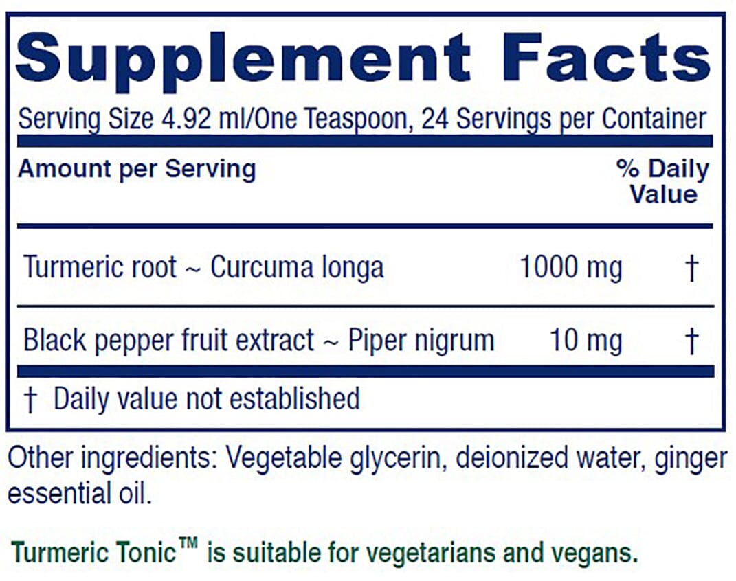 Tumeric Tunic Turmeric Tonic™ - 4 fl oz Default Category Vitanica