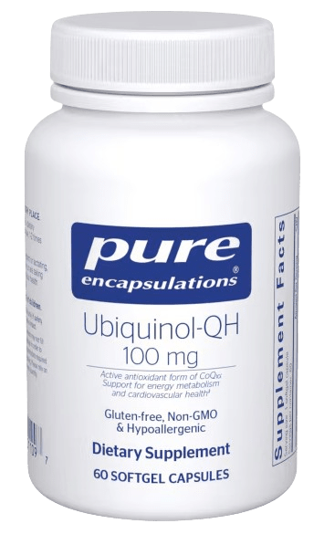 Ubiquinol-QH 100mg - 60 Capsules Default Category Pure Encapsulations 