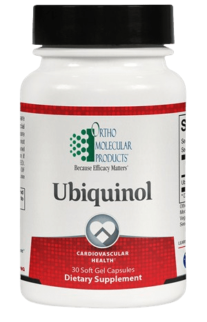 Ubiquinol - 30 Capsules Default Category Ortho Molecular 