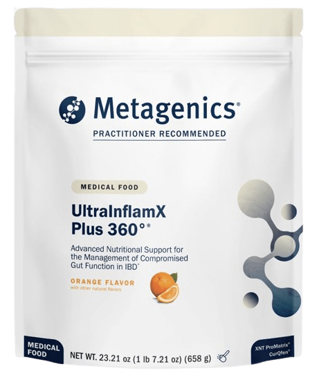 UltraInflamX Plus 360°® Default Category Metagenics 14 Servings Orange Flavor 