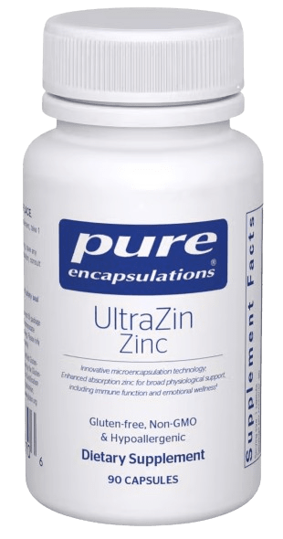UltraZin Zinc - 90 Capsules Pure Encapsulations 