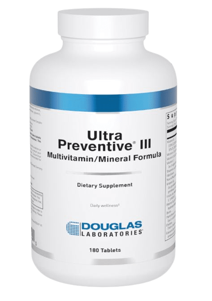 Ultra Preventive® III - 180 Tablets Default Category Douglas Labs 