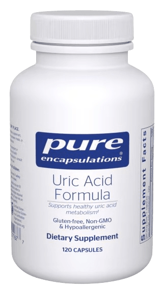 Uric Acid Formula - 120 Capsules Default Category Pure Encapsulations 