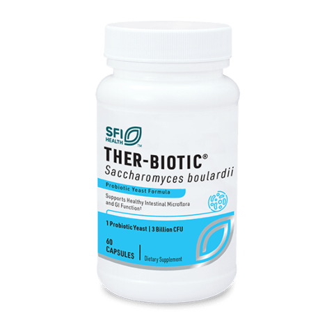Ther-Biotic® Saccharomyces boulardii Default Category Klaire Labs 60 Vegetarian Capsules 