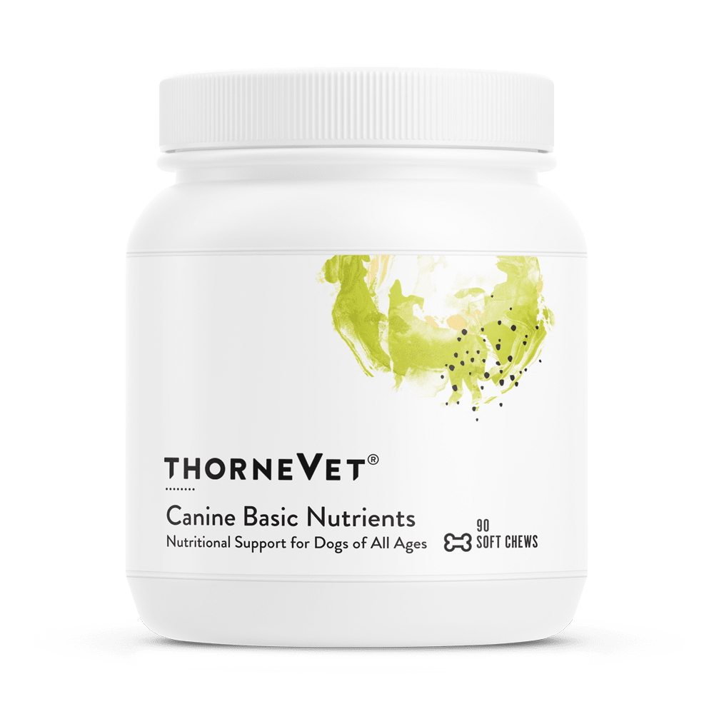 Canine Basic Nutrients - 90 Soft Chews Default Category Thorne Vet 