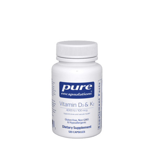 Vitamin D3 & K2 - 120 Capsules Default Category Pure Encapsulations 