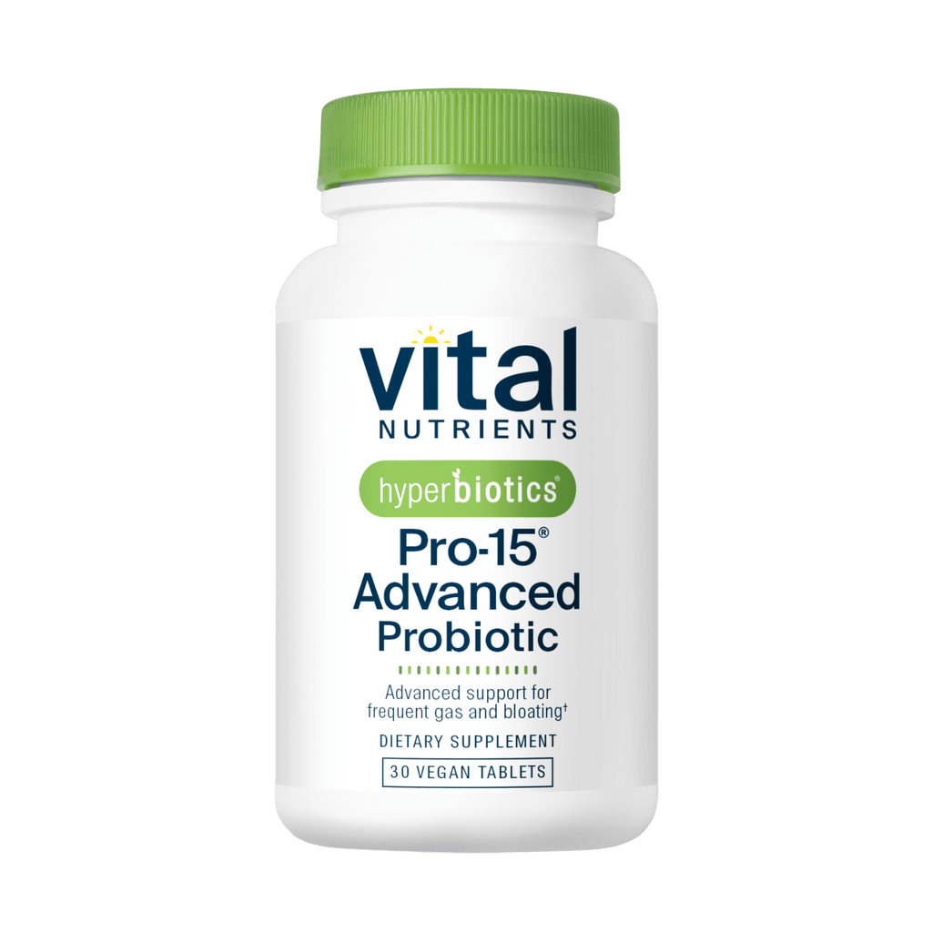 Hyperbiotics Pro-15® Advanced Probiotic Default Category Vital Nutrients 30 Capsules 