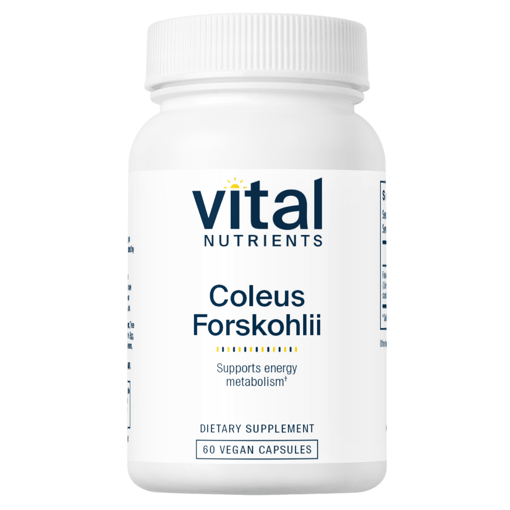 Coleus Forskohlii - 60 Capsules Default Category Vital Nutrients 