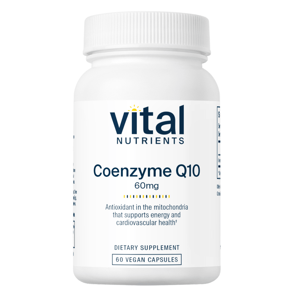 CoEnzyme Q10 60 mg - 60 Capsules Default Category Vital Nutrients 