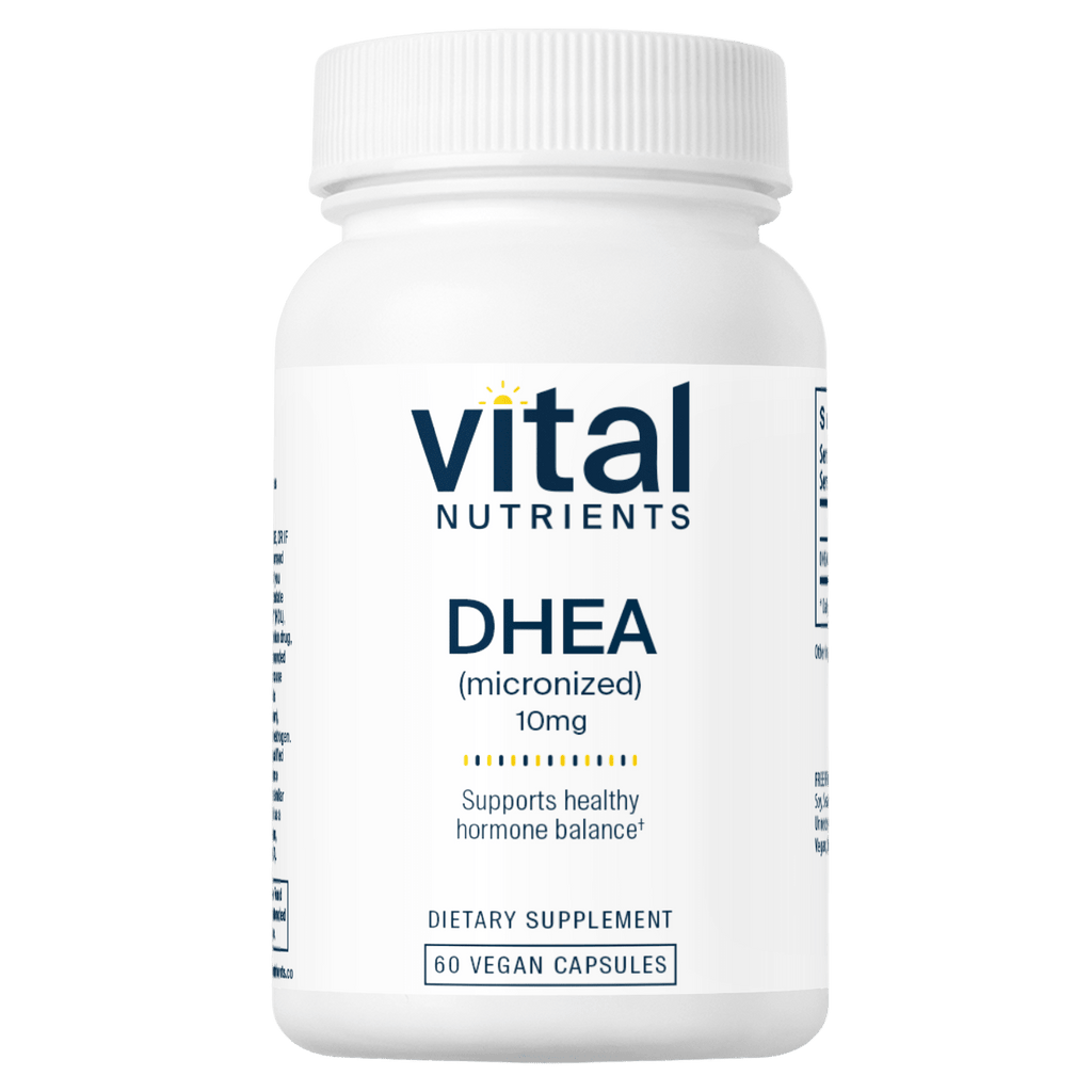 DHEA (micronized) 10 mg - 60 Capsules Default Category Vital Nutrients 