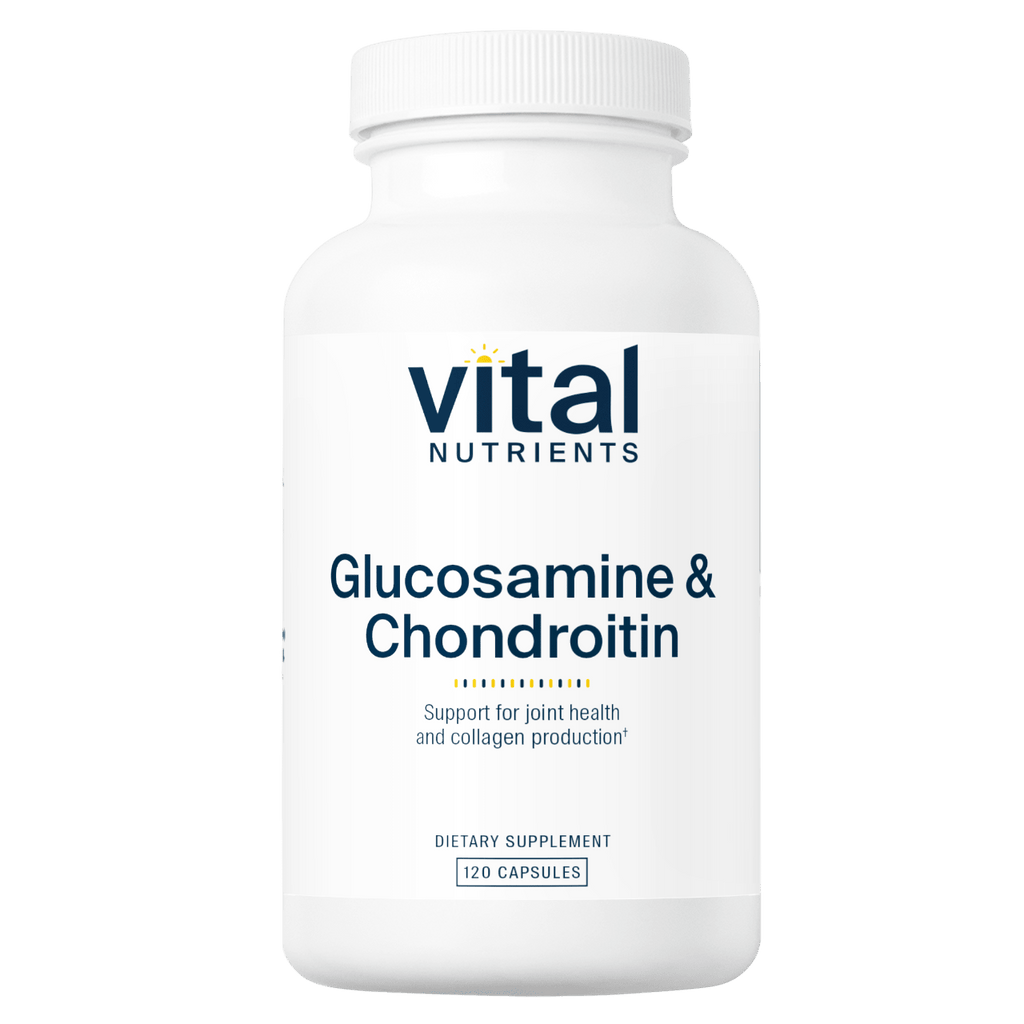 Glucosamine & Chondroitin - 120 Capsules Default Category Vital Nutrients 