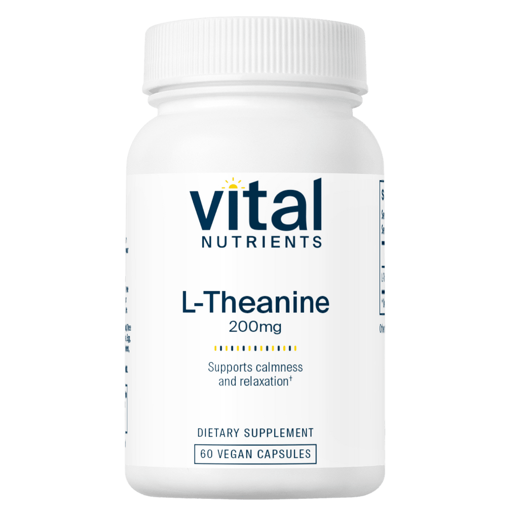 L-Theanine 200mg Default Category Vital Nutrients 60 Capsules 