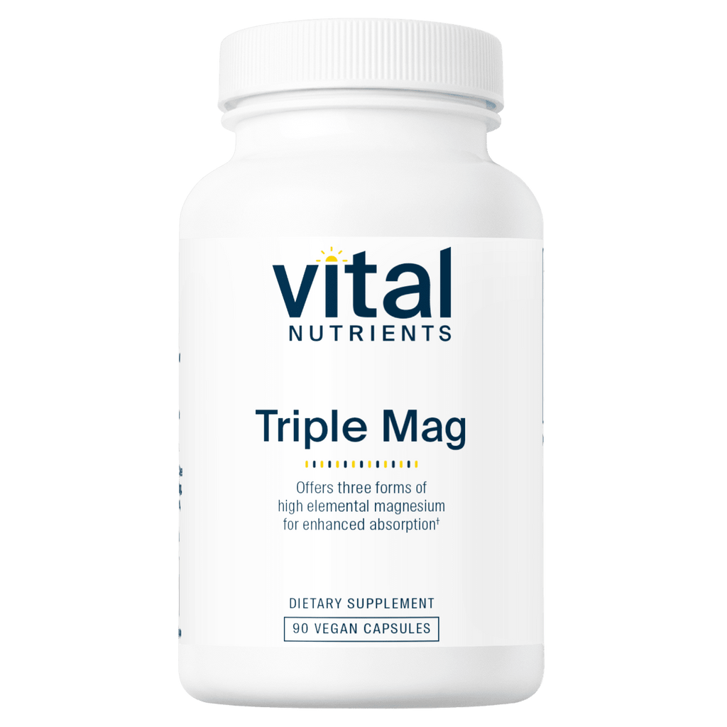 Triple Mag 250 mg Default Category Vital Nutrients 90 Capsules 