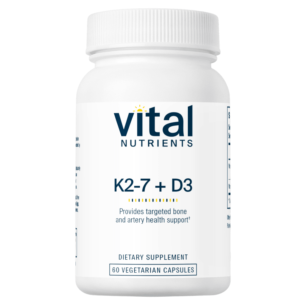 Vitamin K2-7 + D3 - 60 Capsules Default Category Vital Nutrients 