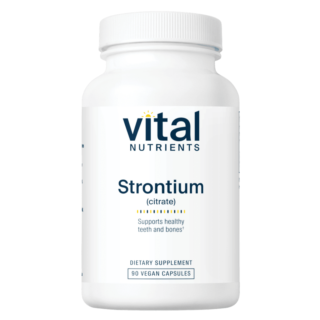 Strontium (citrate) - 90 Capsules Default Category Vital Nutrients 