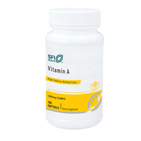 Vitamin A - 100 Softgels Default Category Klaire Labs 